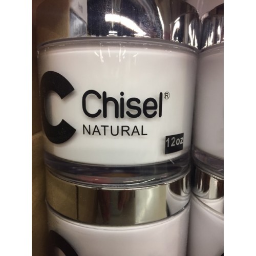 chisel 12oz jar powder NATURAL